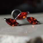 Labret nakit za uvo, helix, conch piercing