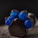 Opal piercing nakit za helix, tragus, conch, pirsing
