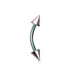 Piercing za obrve multicolor , pirsing