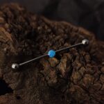 Nakit za industrial pirsing , opal - piercing
