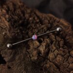 Nakit za industrial pirsing , opal - piercing